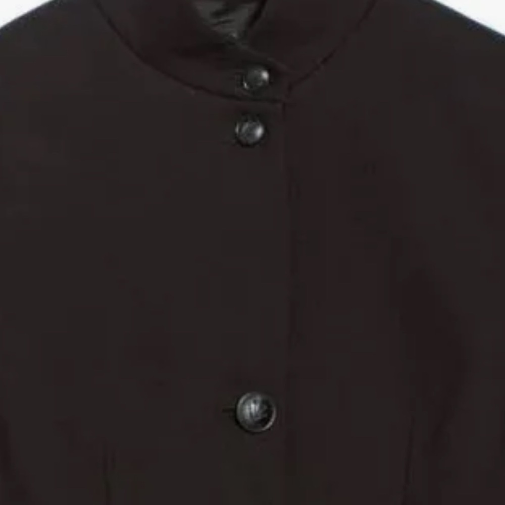 rag & bone Black Button-Up Blazer